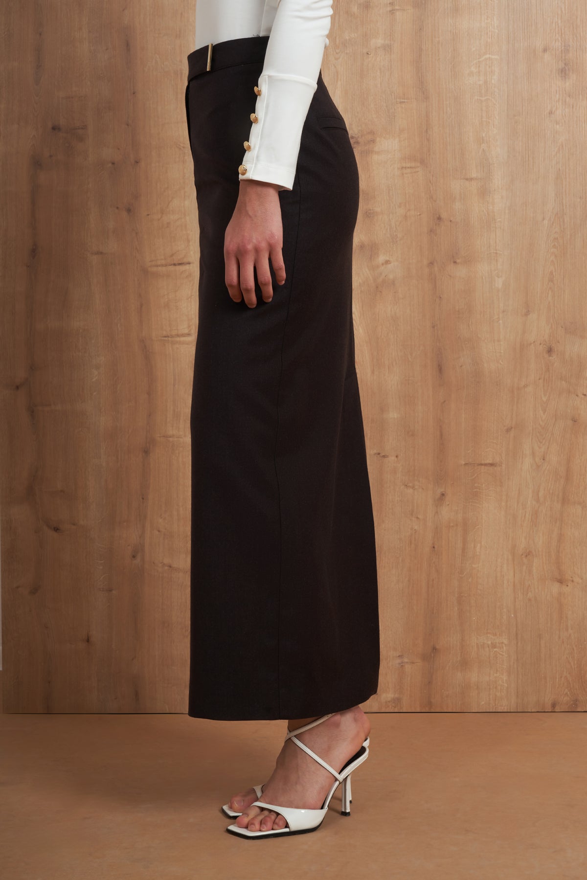 Classic Straight Maxi Skirt