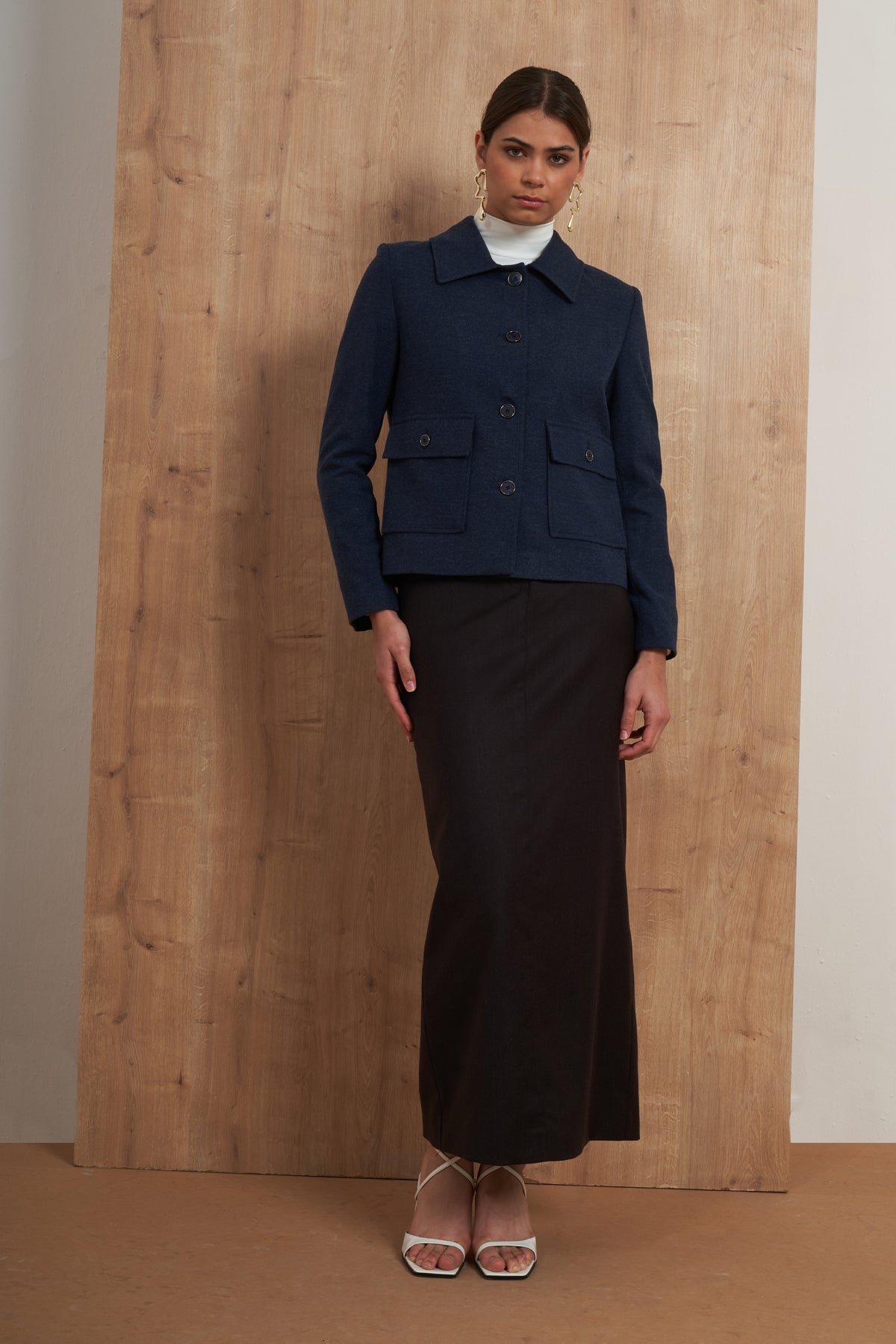 Structured Pocket Jacket