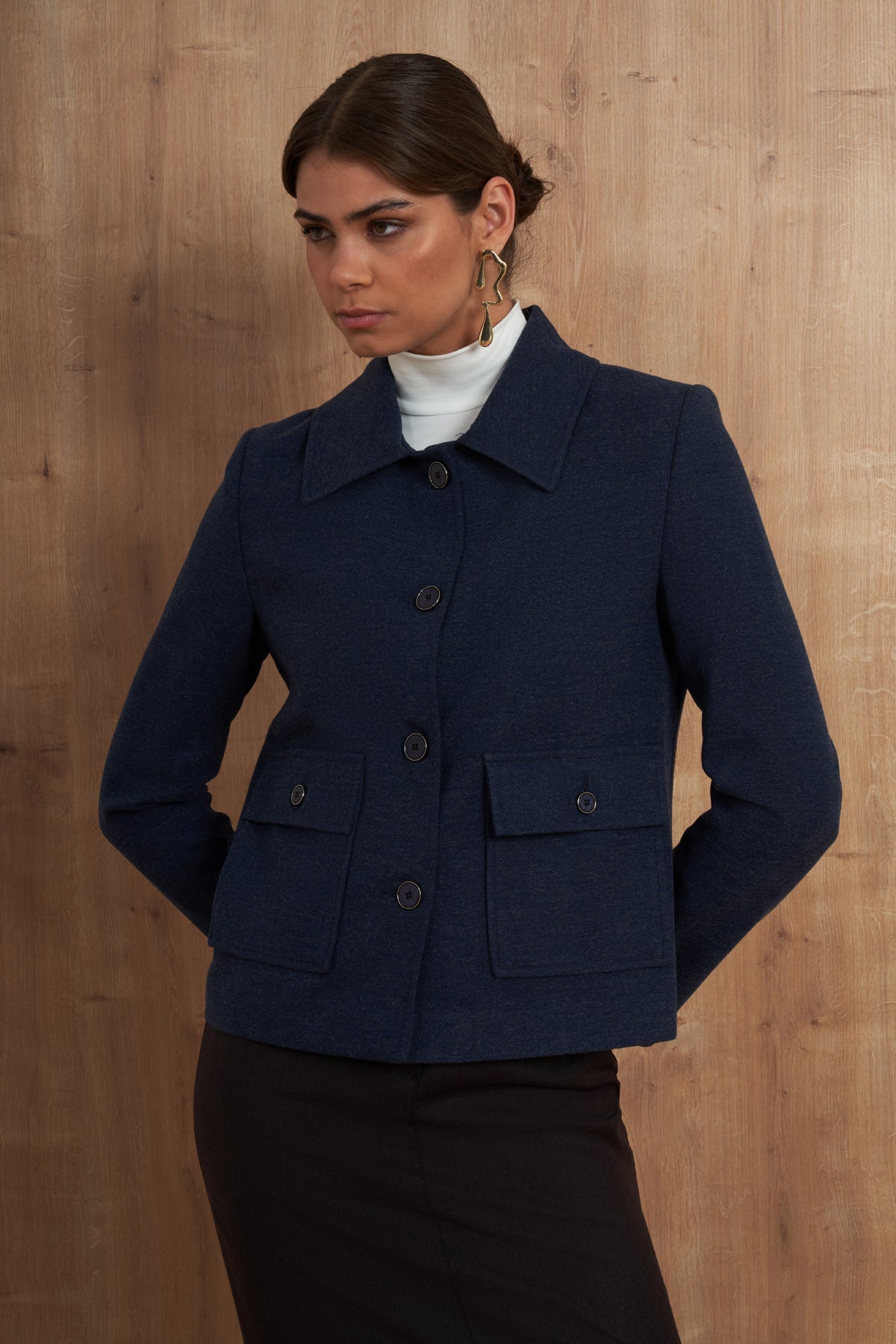 Structured Pocket Jacket