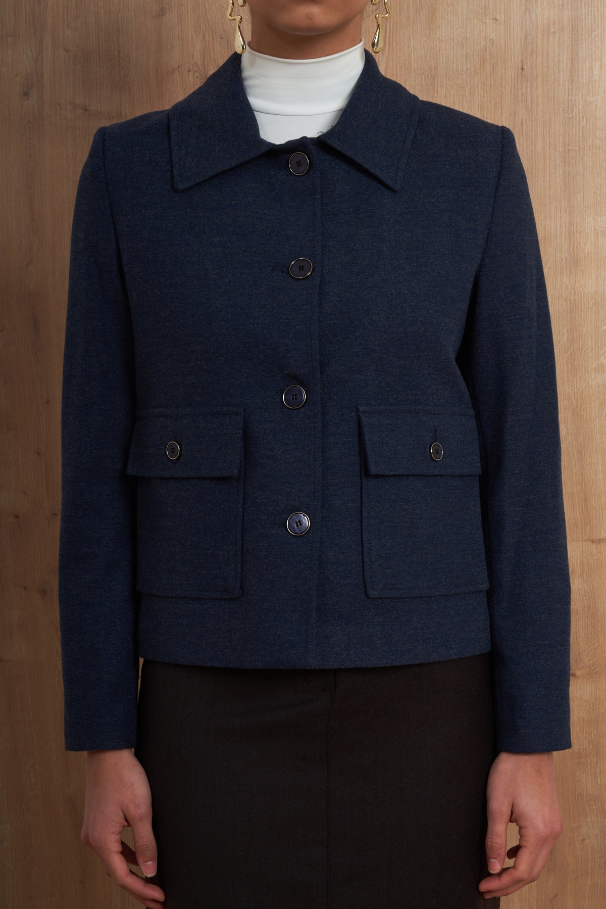 Structured Pocket Jacket