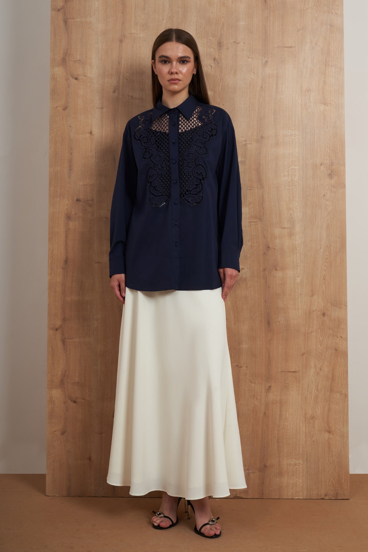 Elara Lace Detail Shirt