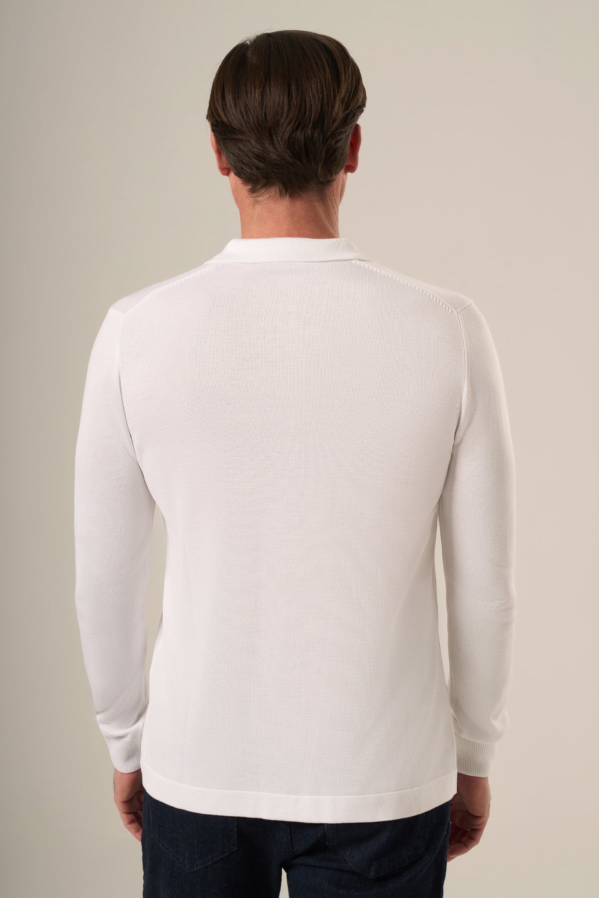 Modern Tailored Knit Over-shirt Jacket