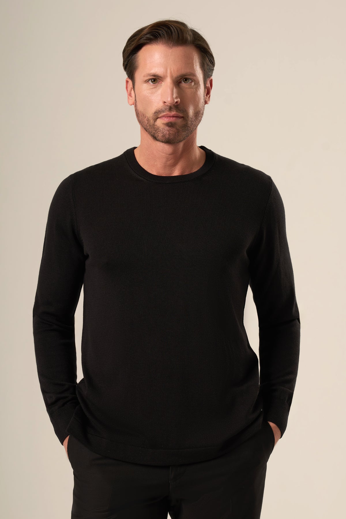 Luxe Knit Crew Shirt