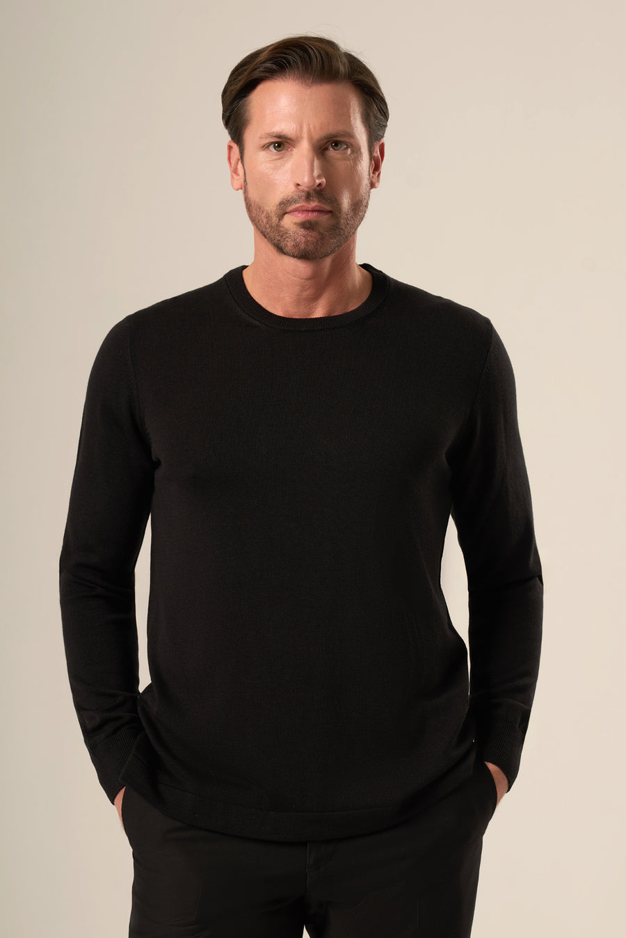 Luxe Knit Crew Shirt