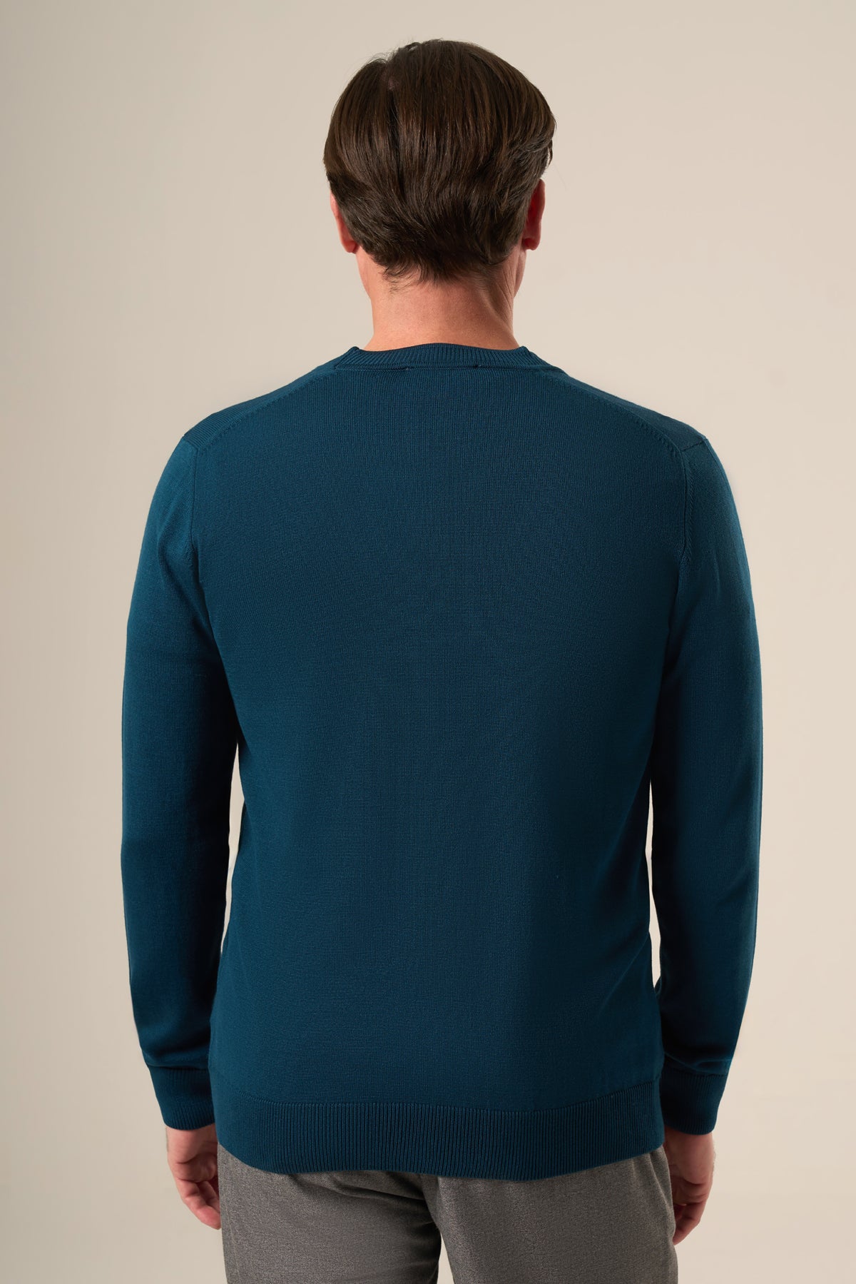 Refined V-Neck Button Cardigan