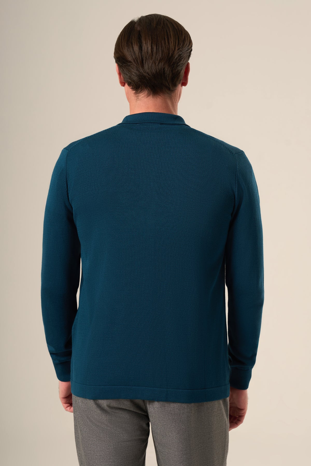 Modern Tailored Knit Over-shirt Jacket