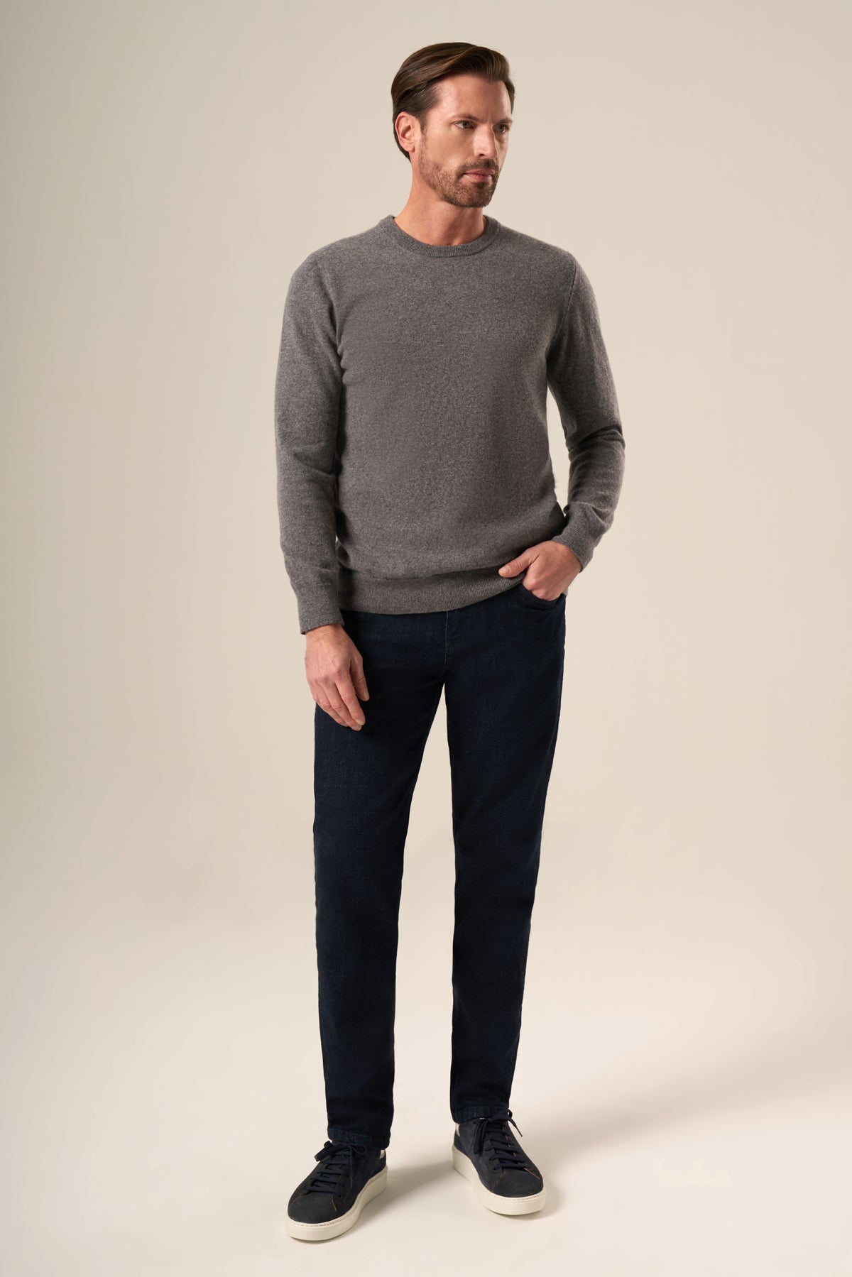 Cashmere Blend Crew