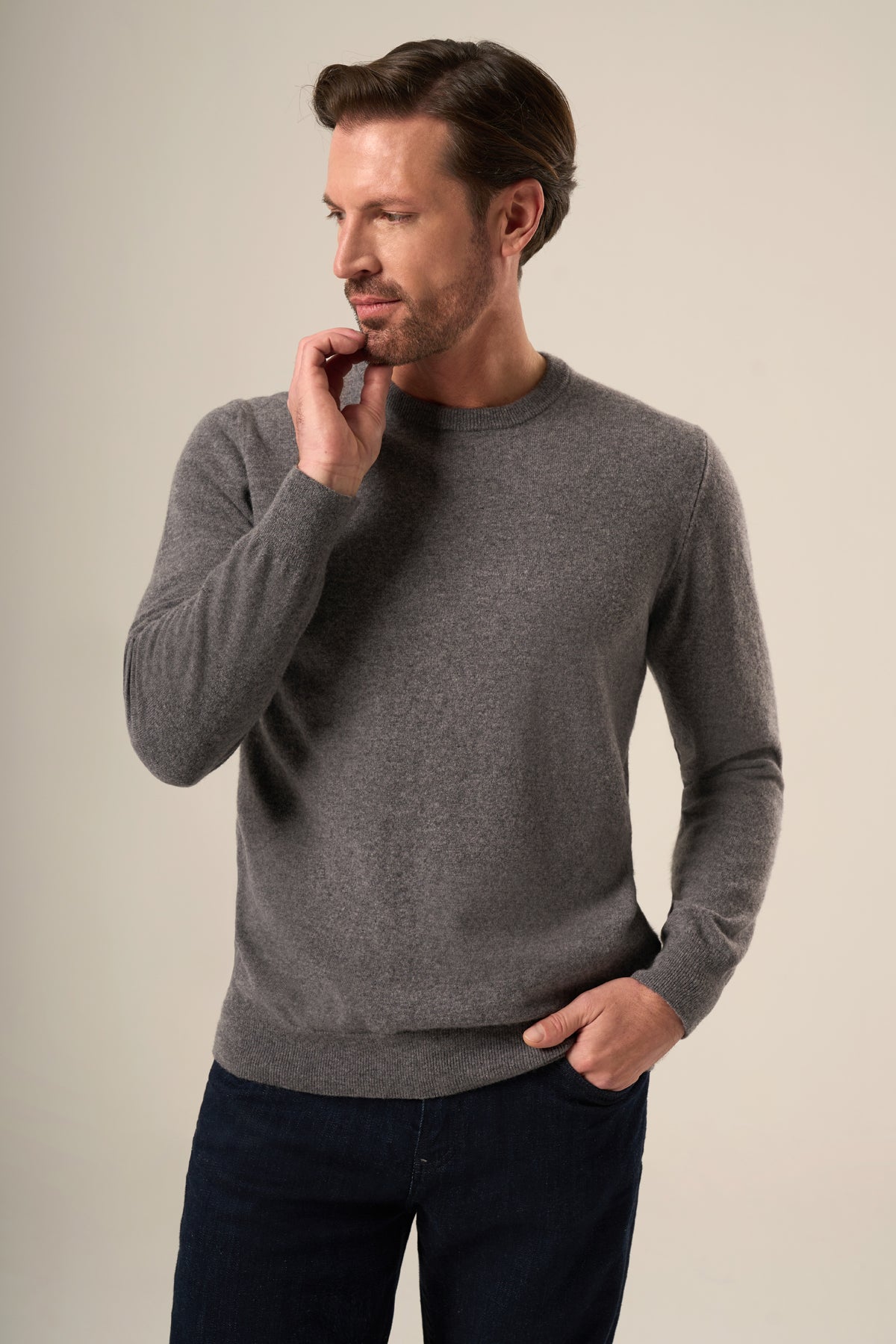 Cashmere Blend Crew