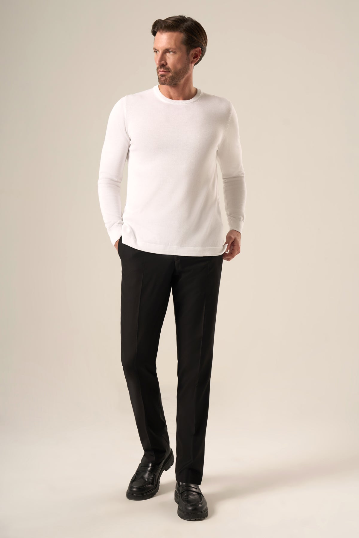 Luxe Knit Crew Shirt