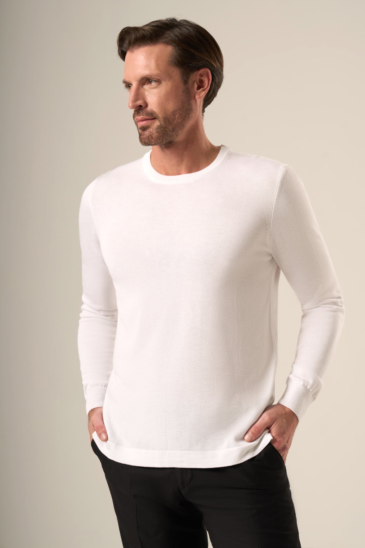 Luxe Knit Crew Shirt