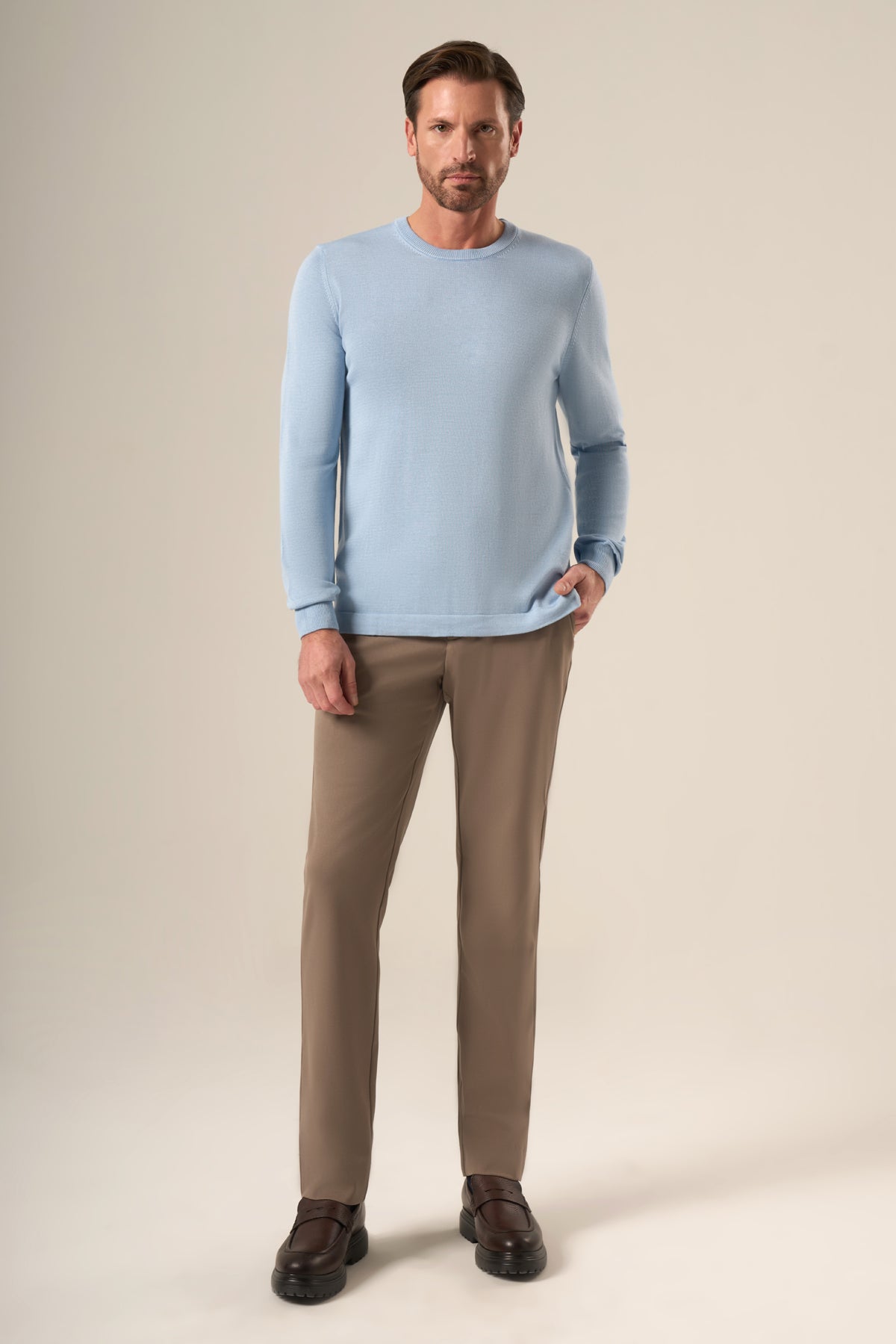 Luxe Knit Crew Shirt