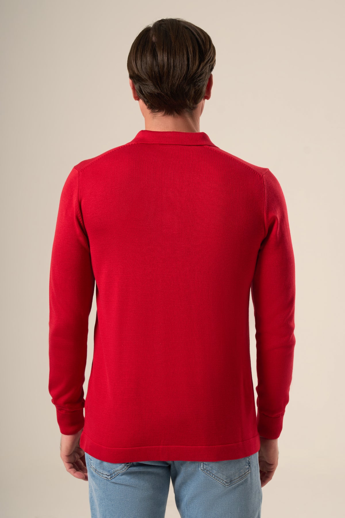 Modern Tailored Knit Over-shirt Jacket