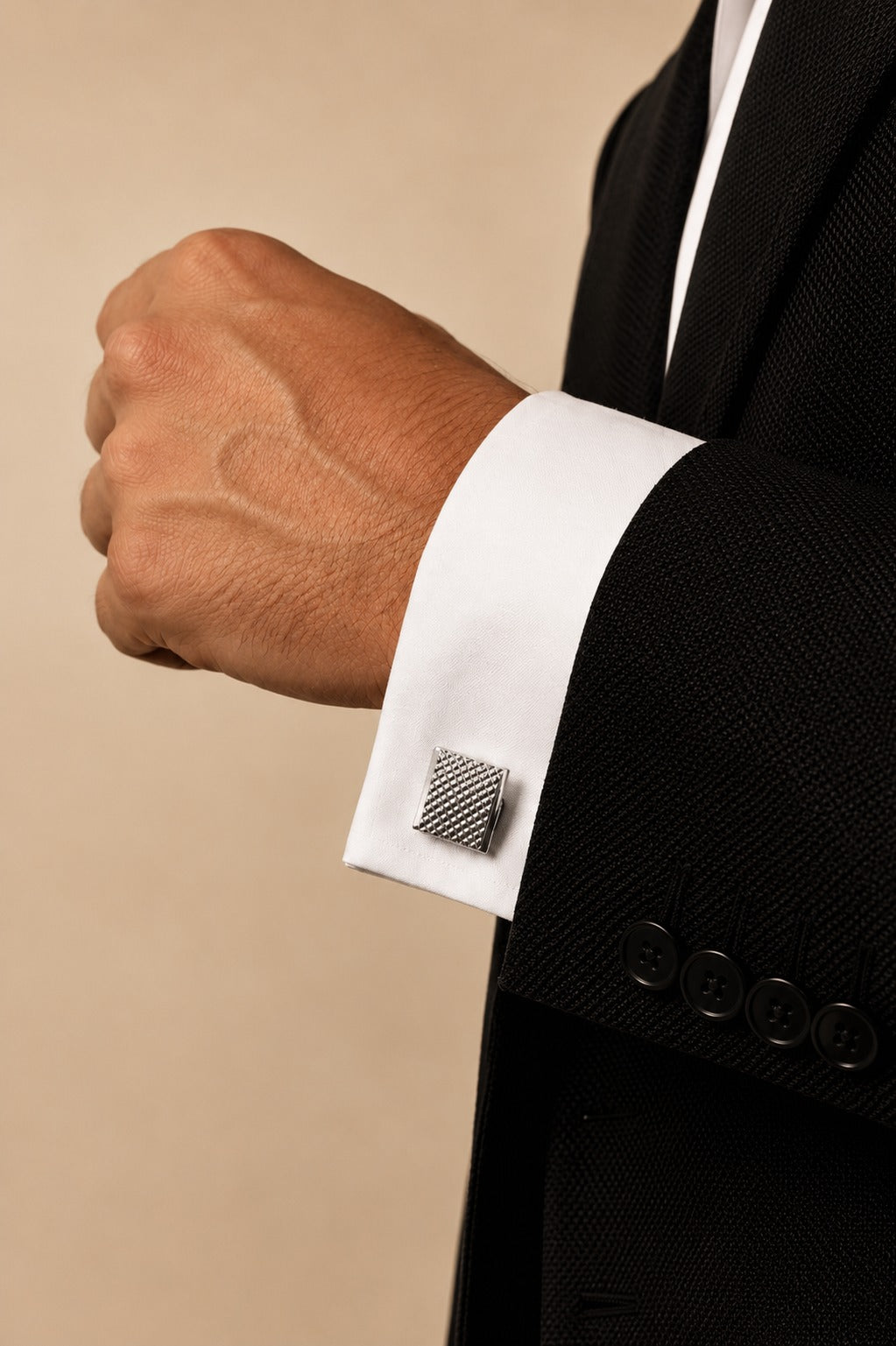 SASA MILANO Signature Cufflinks Silver