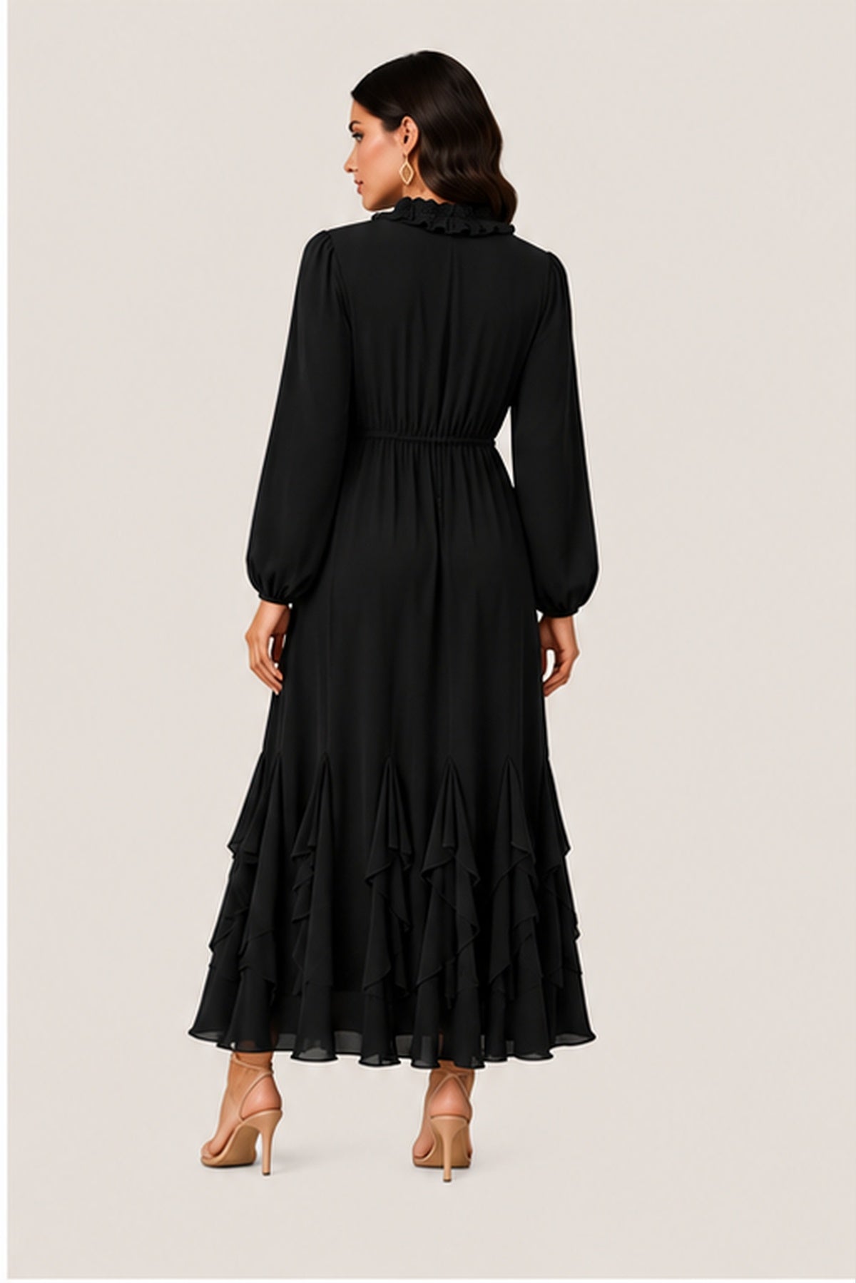Ruffle Maxi Dress