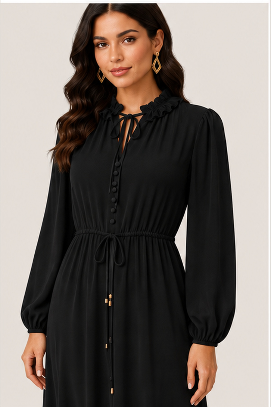 Ruffle Maxi Dress