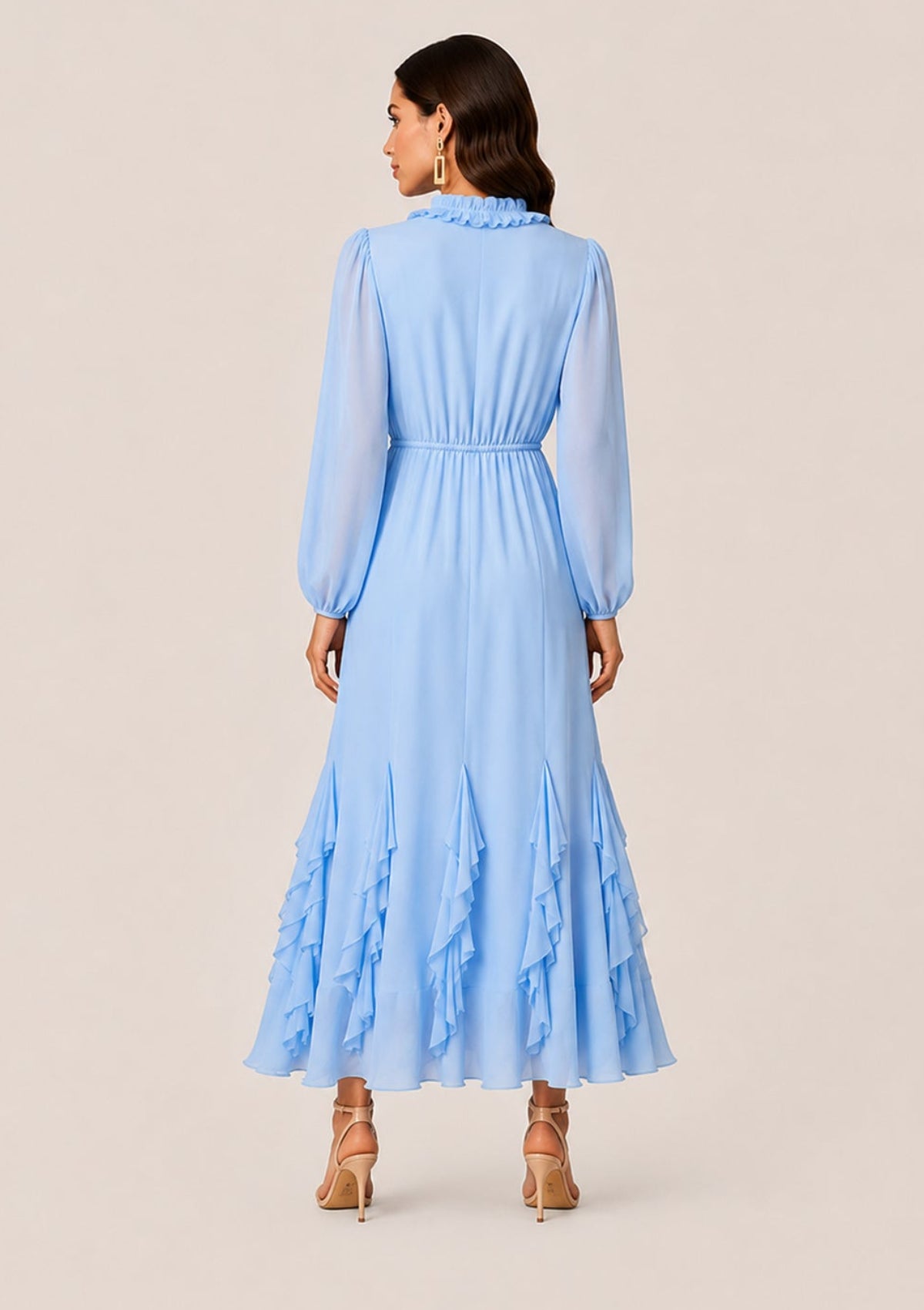 Ruffle Maxi Dress