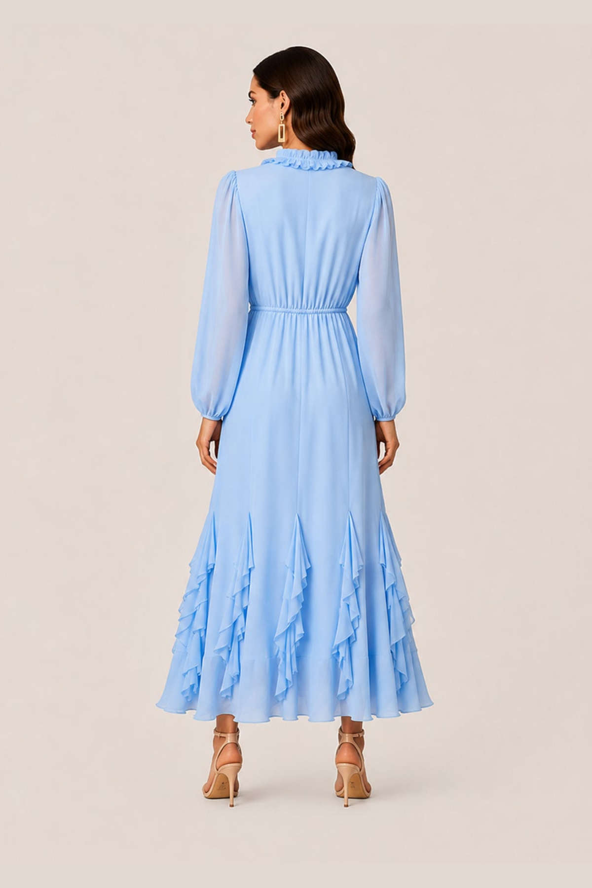Ruffle Maxi Dress