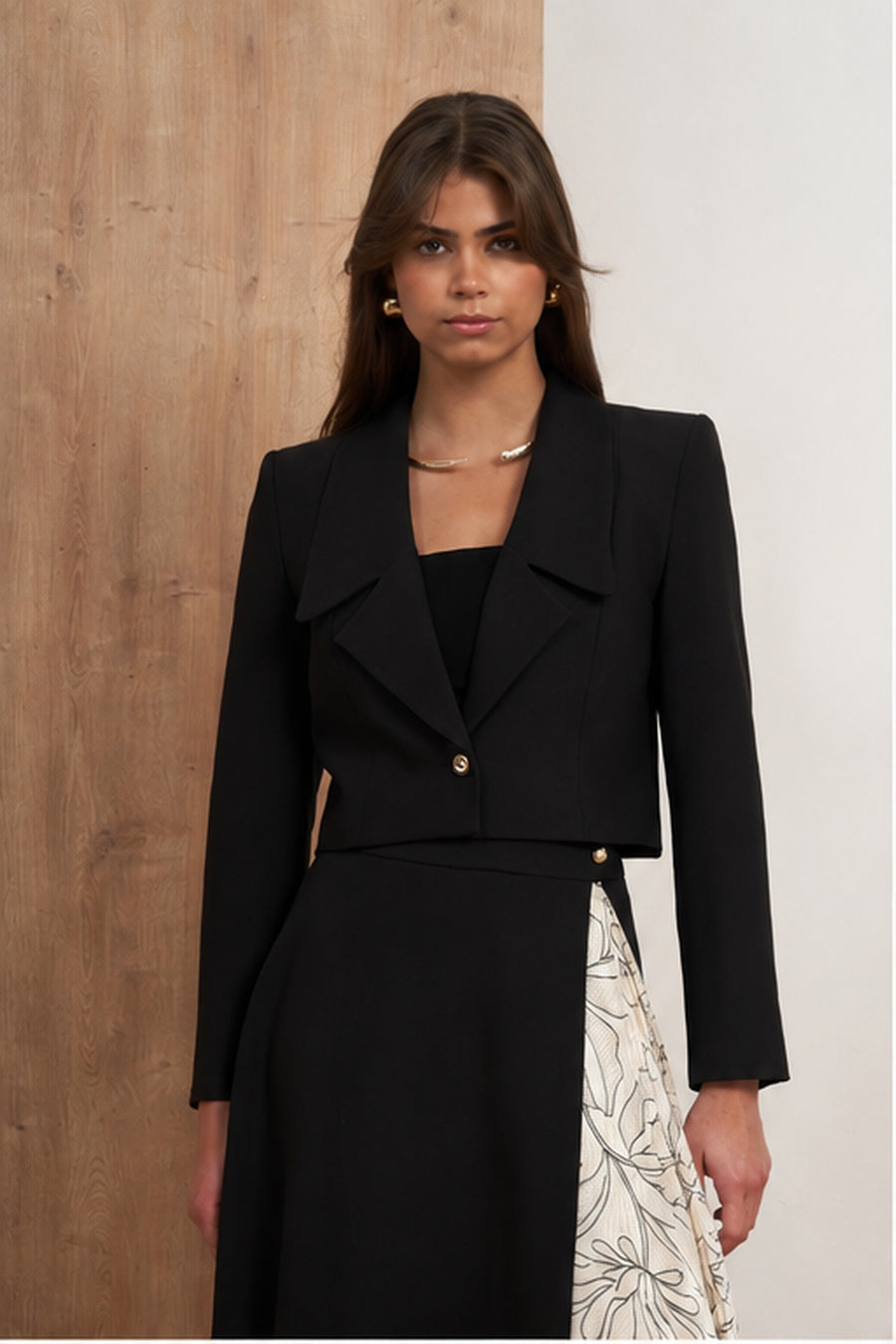 Cropped Blazer
