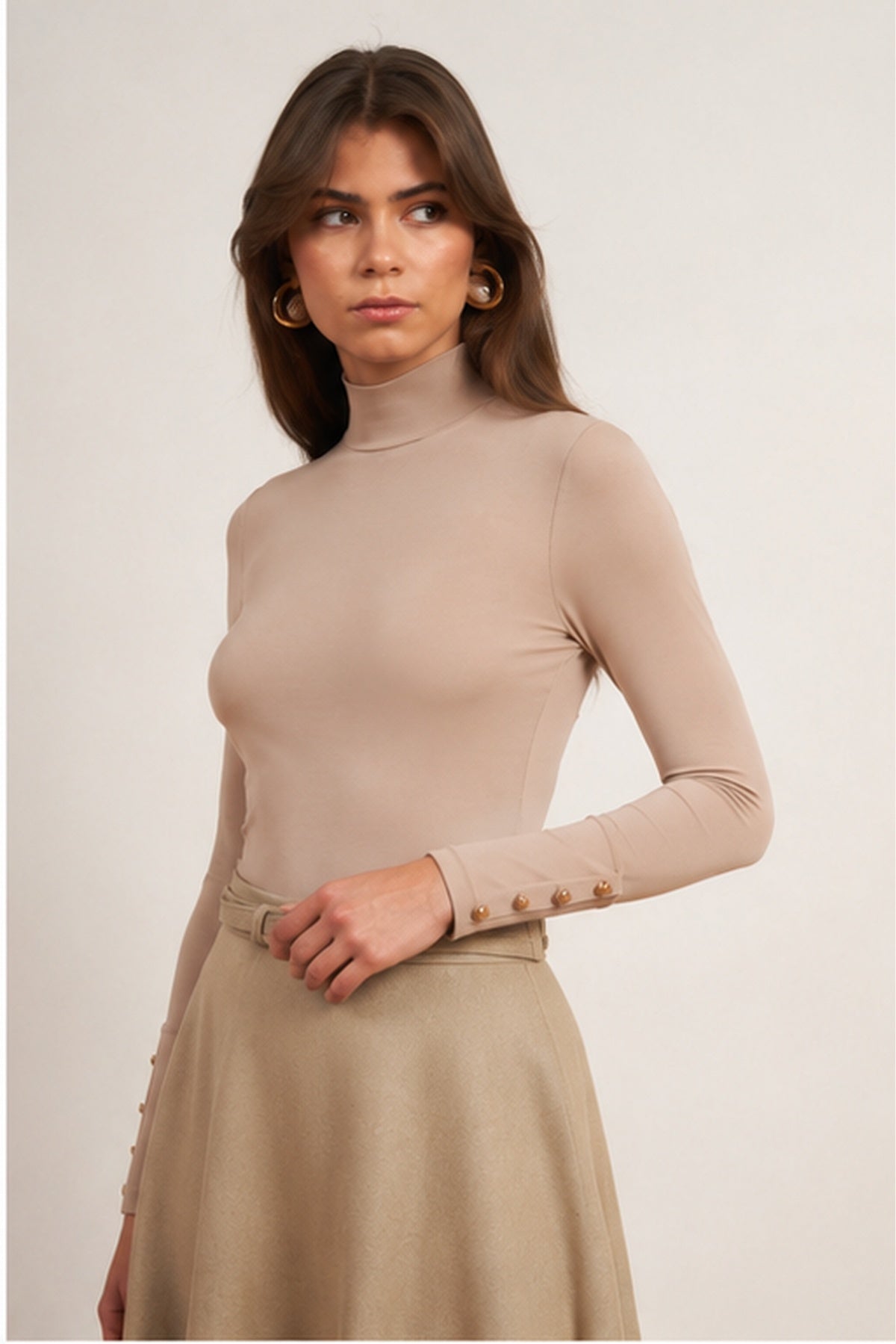 Classic Turtleneck Top